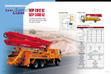 Truck-mounted 28m Concrete Boom Pump 